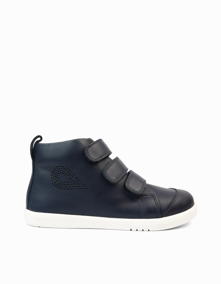 Bobux Iwalk Hi Court - Navy Stylish performance Track Walk