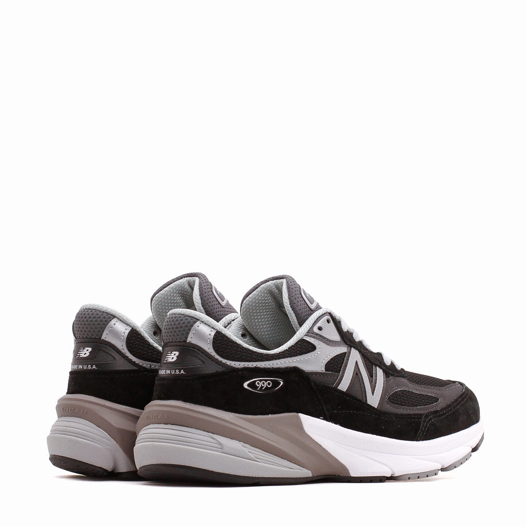 Fresh Dash New Balance Women 990v6 Black Made In USA W990BK6