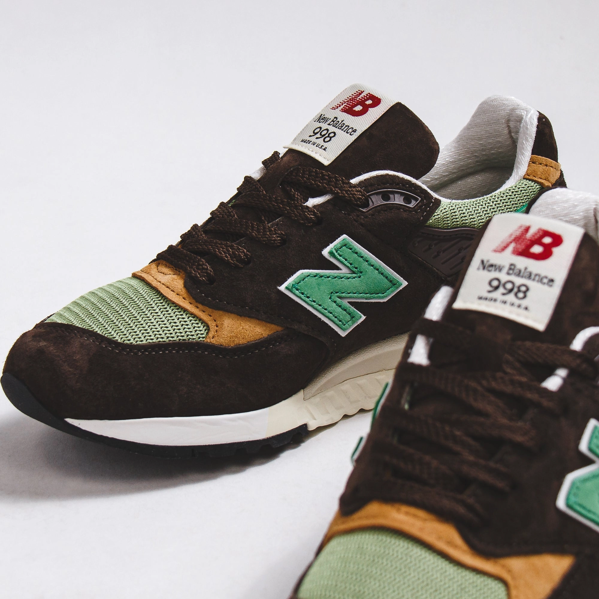 Fresh Ease New Balance Unisex 998 Brown Made In USA U998BG