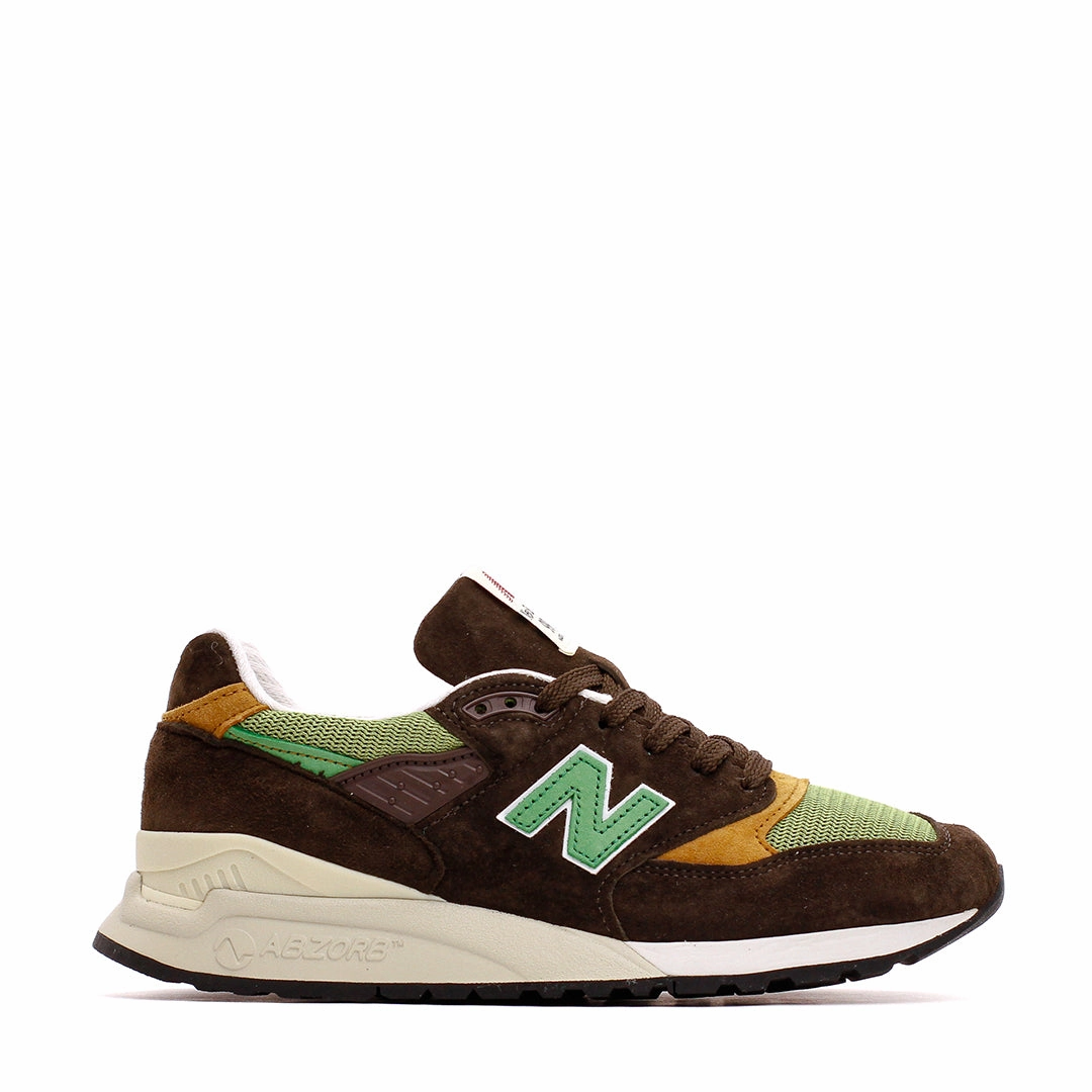 Harbor Stroll New Balance Unisex 998 Brown Made In USA U998BG