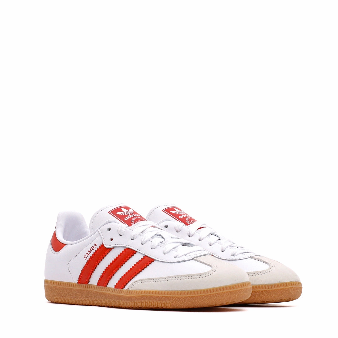 Fresh Glide Adidas Women Samba OG White Red Core IF6513