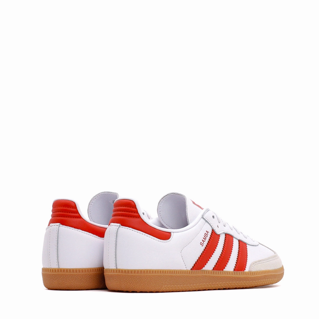 Fresh Glide Adidas Women Samba OG White Red Core IF6513