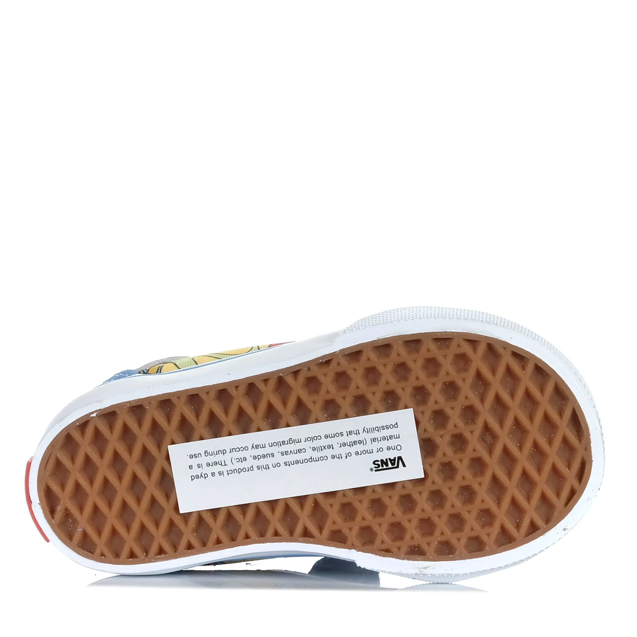 Glide Motion Vans Old Skool V Tropadelic Toddler True White/Multi