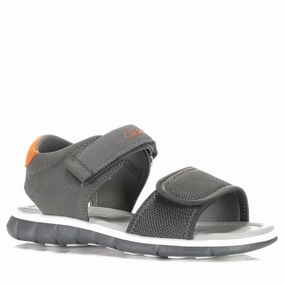 Grosby Elijah Grey/Orange Premium Comfort