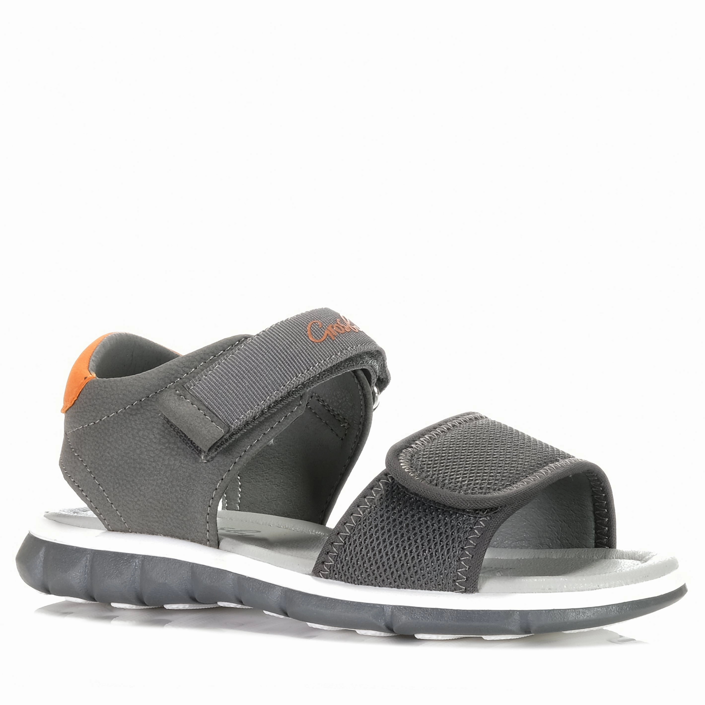 Grosby Elijah Grey/Orange Premium Comfort
