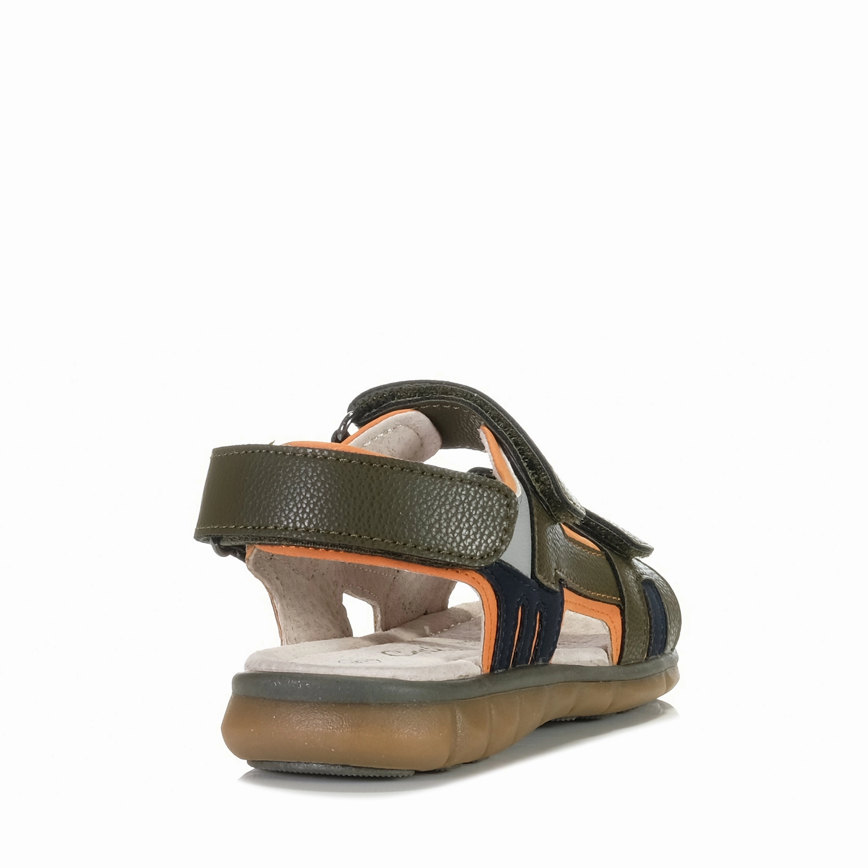 Grosby Greyson Khaki/Orange Travel-Ready