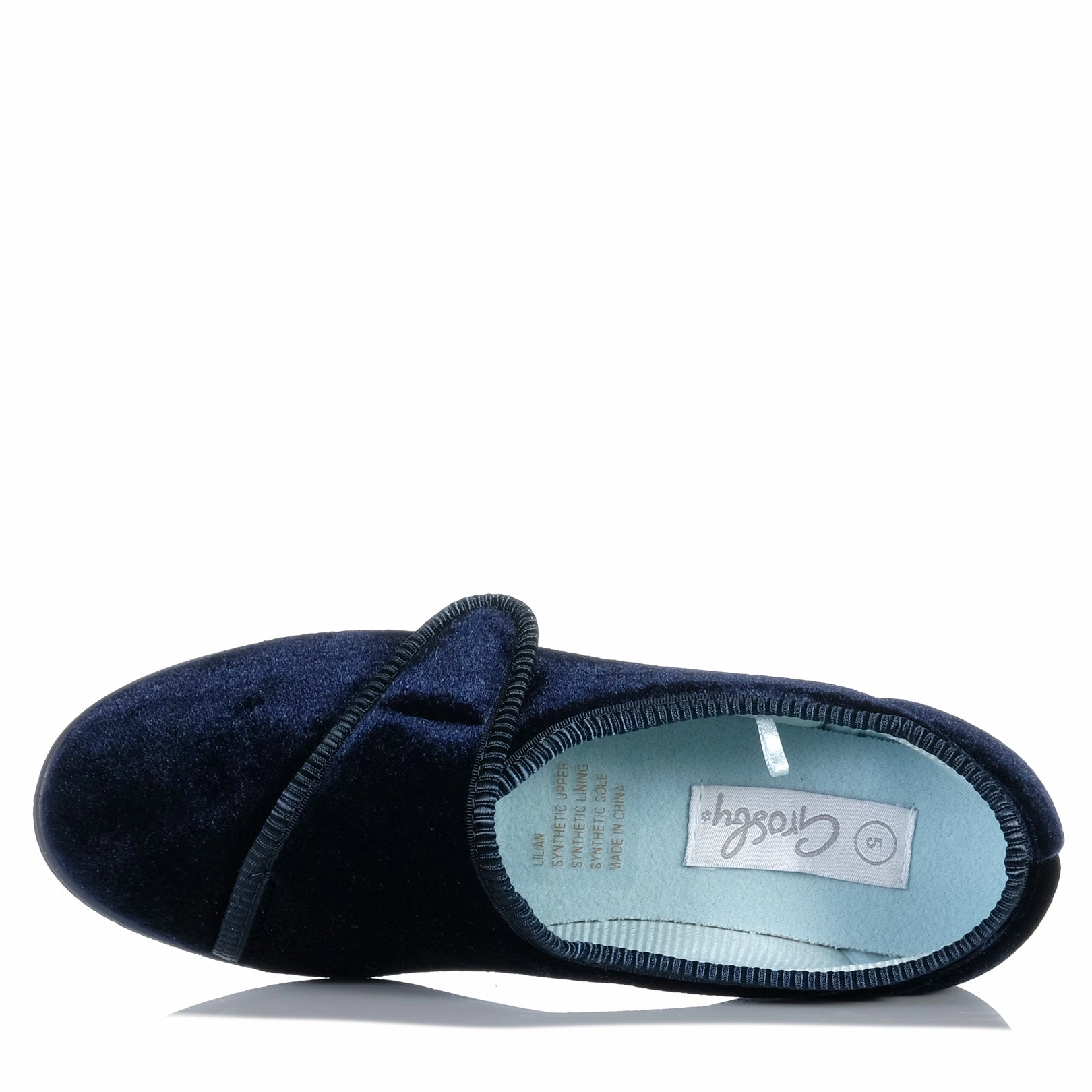 Grosby Lilian Deep Navy Grip-Tread Outsole