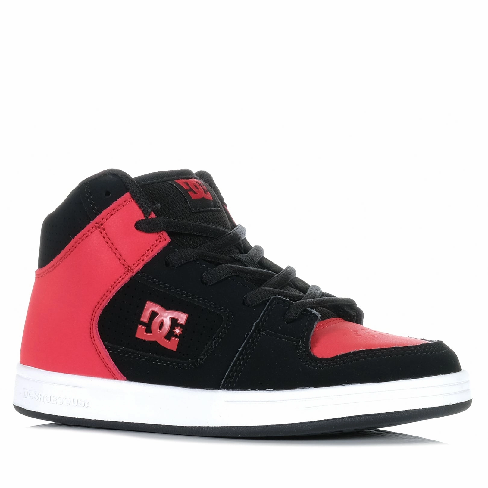 Handmade Ready DC Shoes Manteca 4 Hi Youth Black/Red