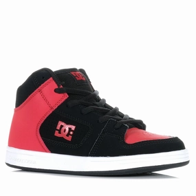 DC Shoes Manteca 4 Hi Youth Black/Red Weekend Escape Trail grip