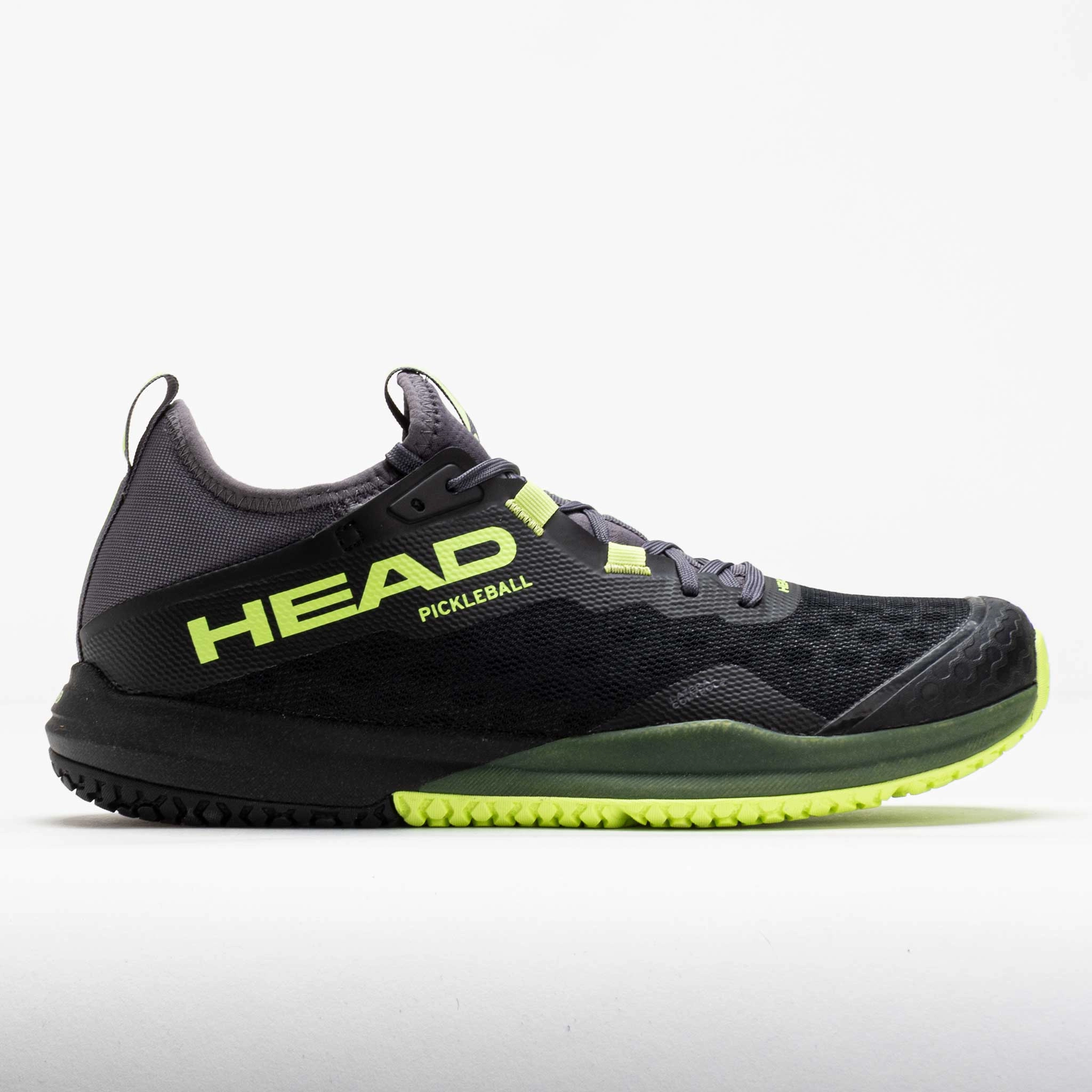 HEAD Motion Pro Pickleball Men's Black/Lime Exclusive traction