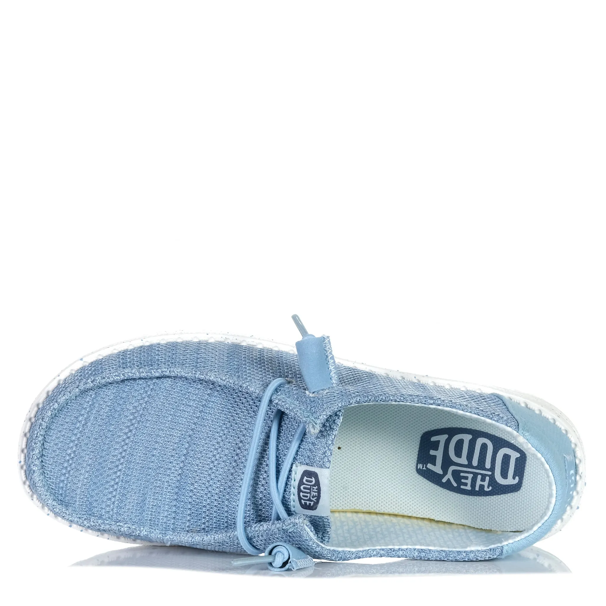 Hey Dude Womens Wendy Stretch Mesh Blue Breeze Retro-inspired