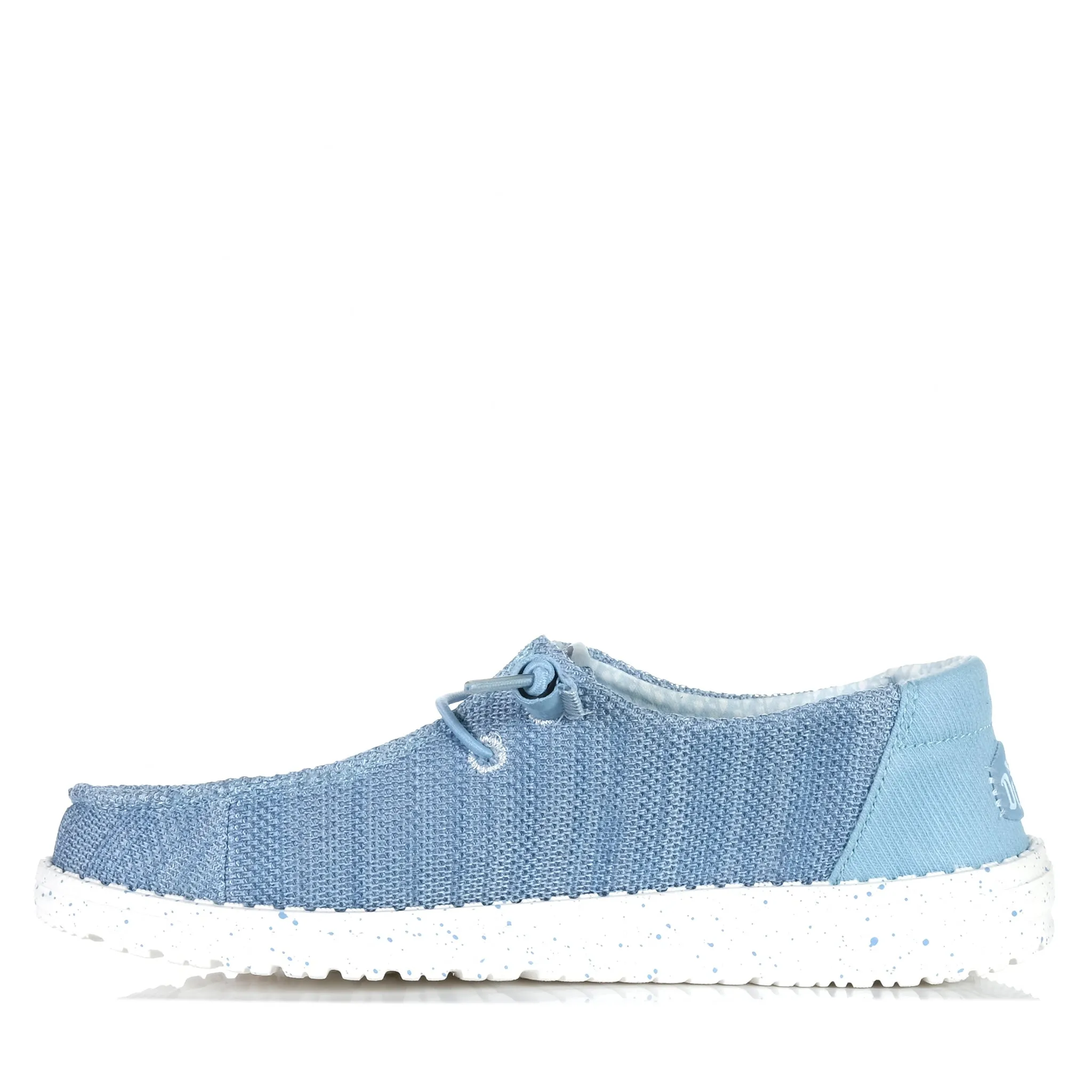 Hey Dude Womens Wendy Stretch Mesh Blue Breeze Retro-inspired