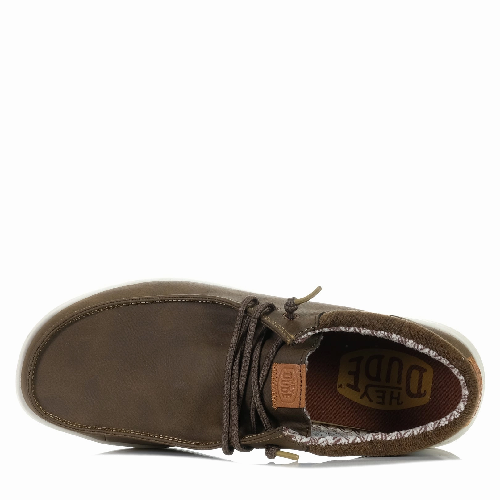 Hey Dude Mens Paul Classic Brown True Fit