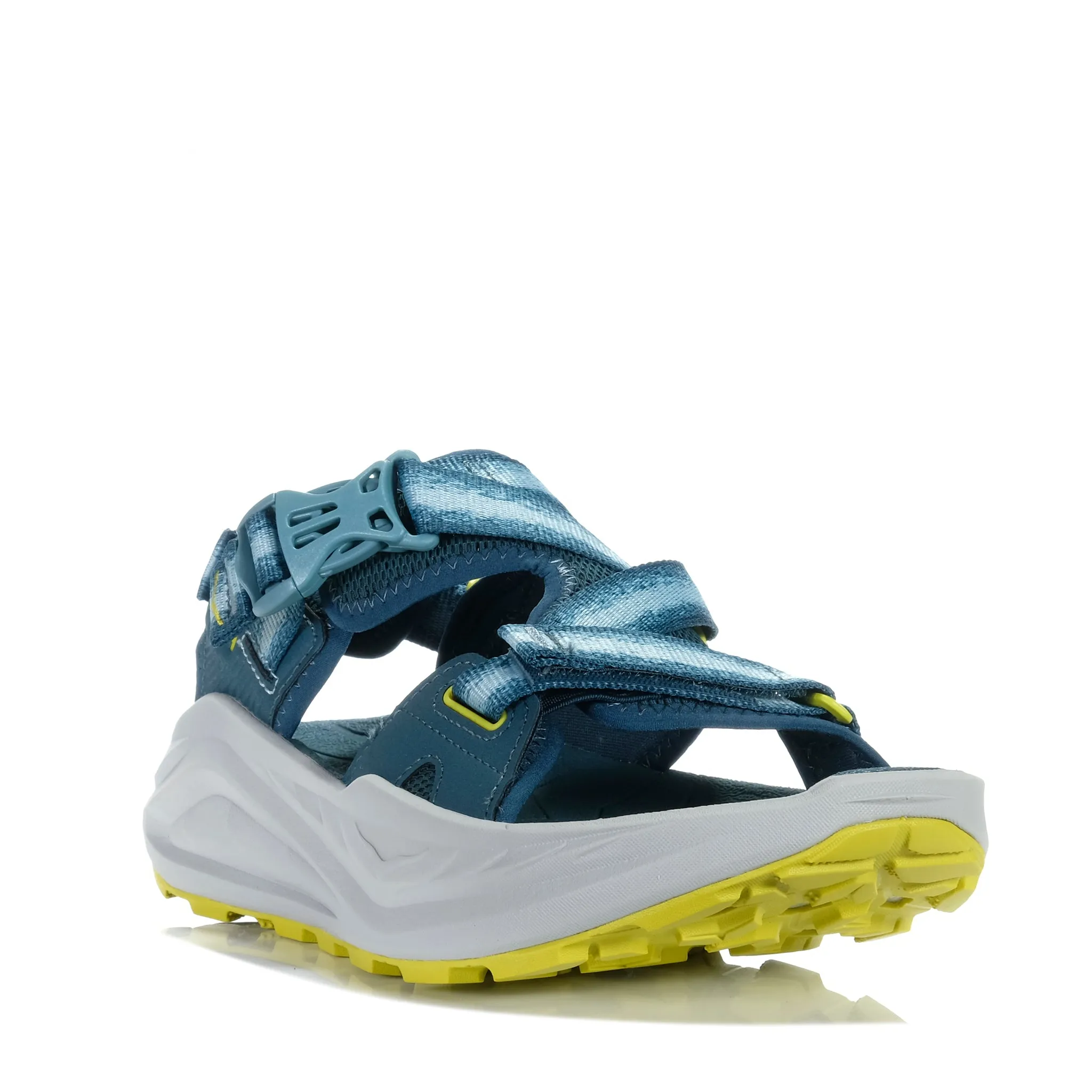 High Elastic Footwear Hoka Infini Hike TC (D) Blue Twilight/Pea Green