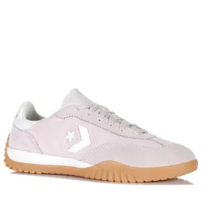 Converse Run Star Trainer Low Shy Flamingo/White/Gold Air Cushion Versatile Silhouette