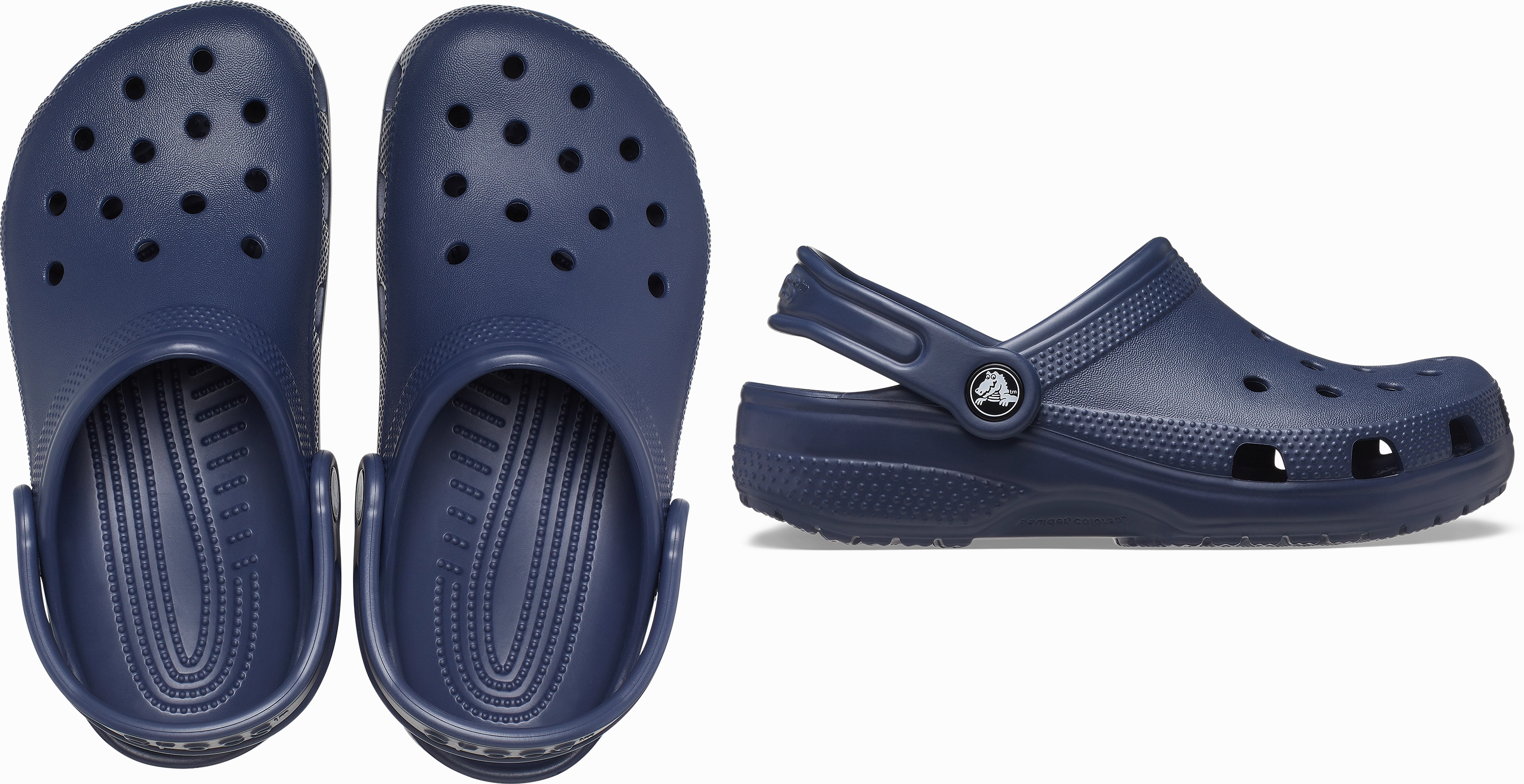 High-Fashion Shoes Crocs Kids' Classic Clog - Blue Marine