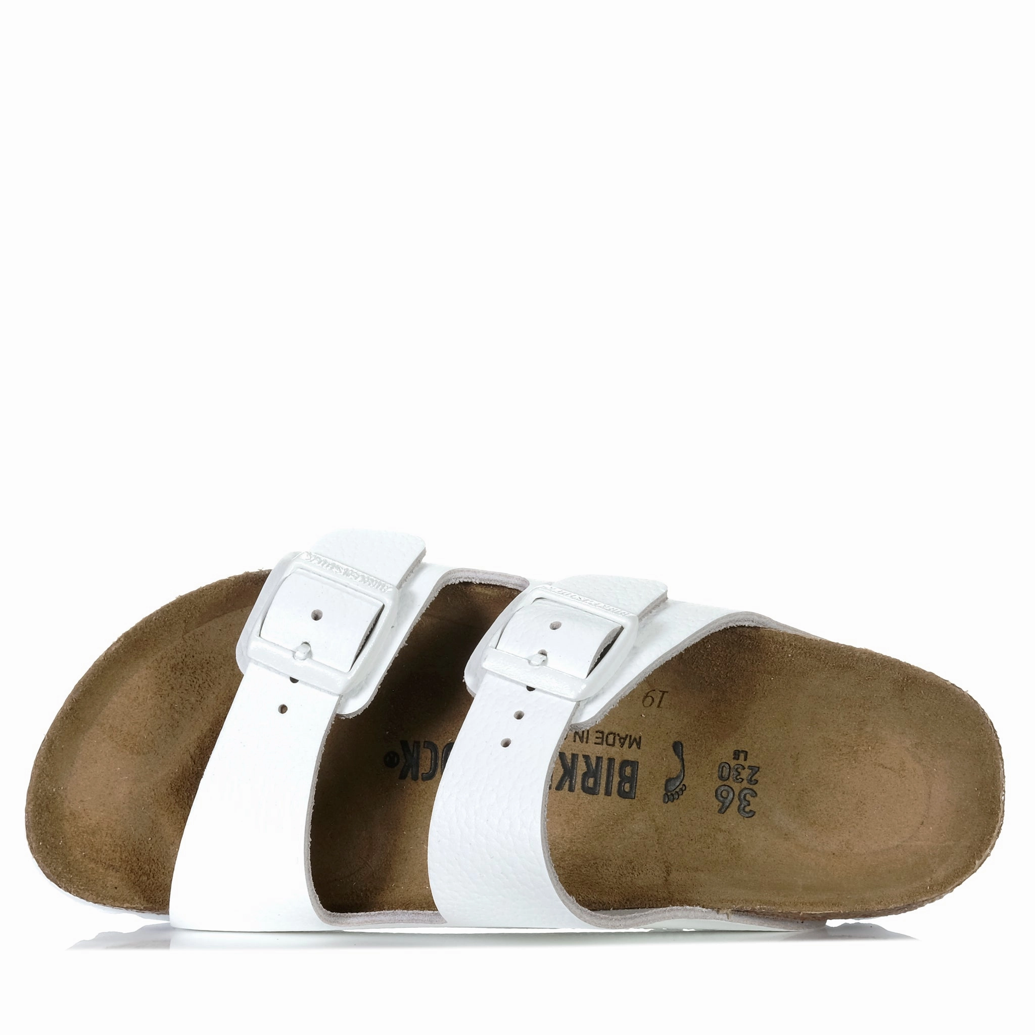 High-Impact Footwear Birkenstock Arizona Smooth Leather (Narrow) White