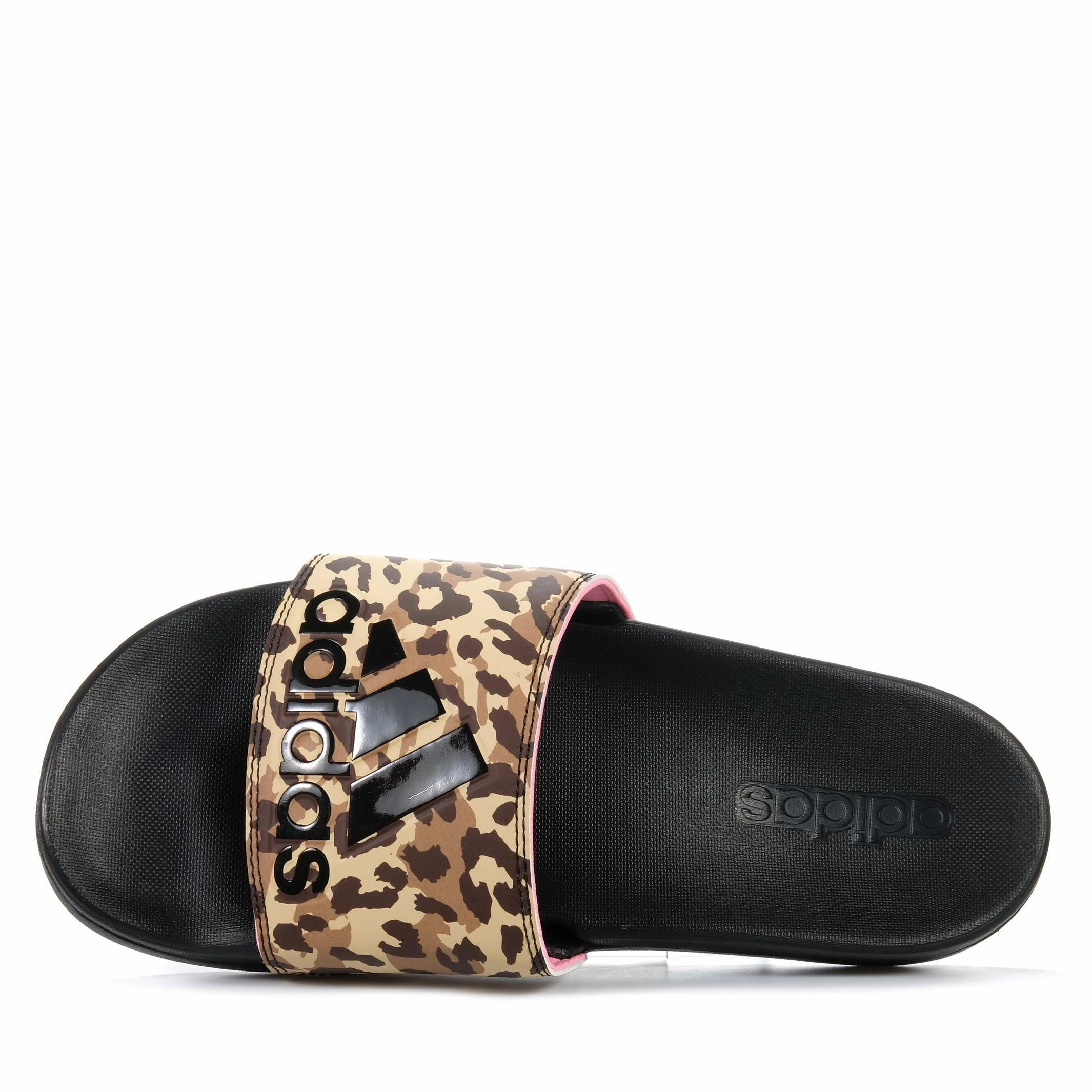 High-Performance Design Adidas Adilette Comfort Black/Print