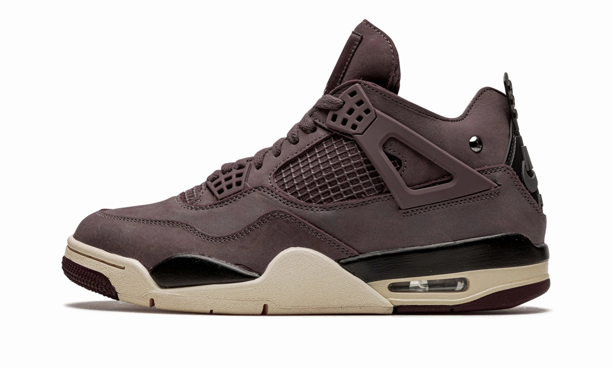 A Ma Maniere X Air Jordan 4 Violet Ore arch - hugging