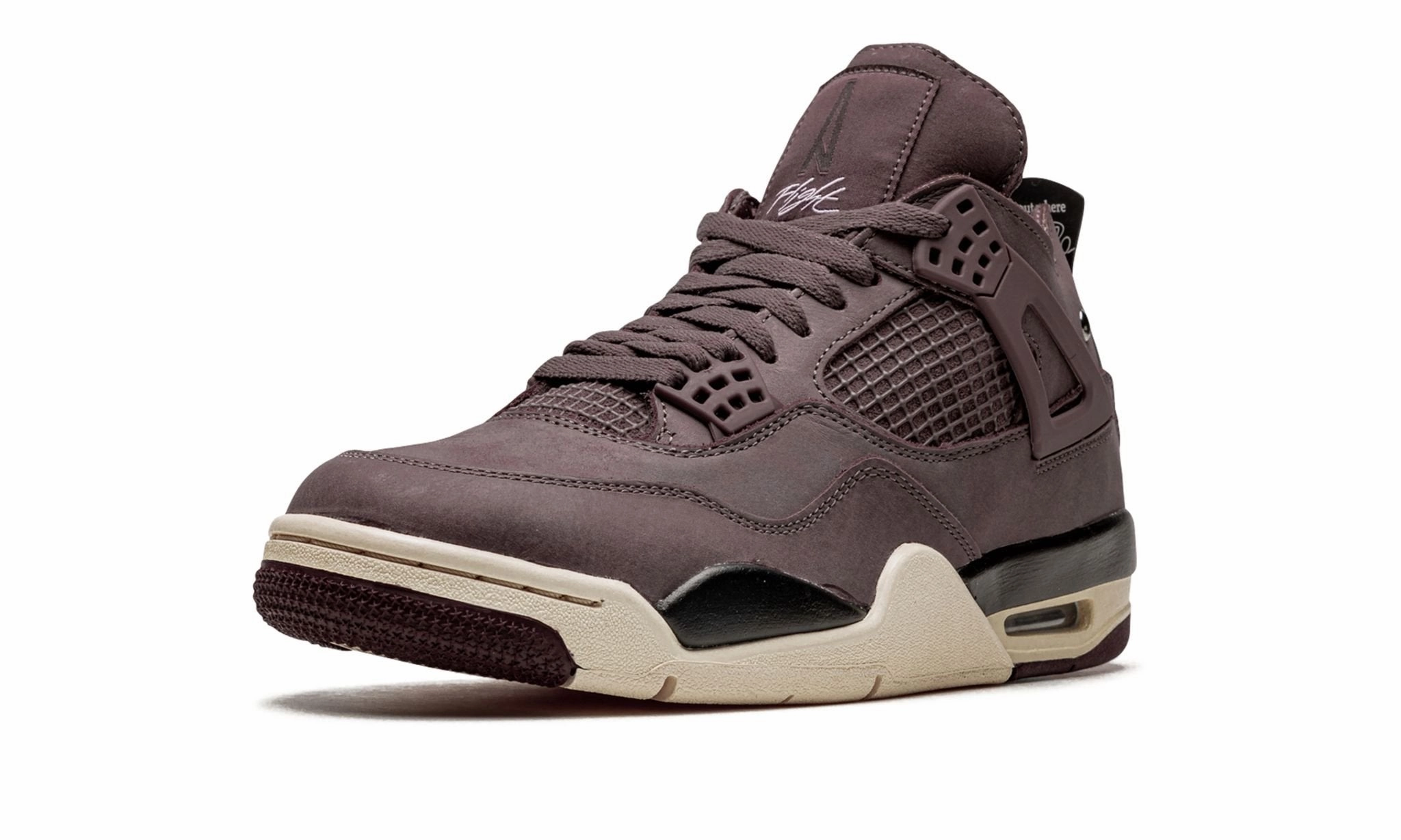 High Traction A Ma Maniere X Air Jordan 4 Violet Ore