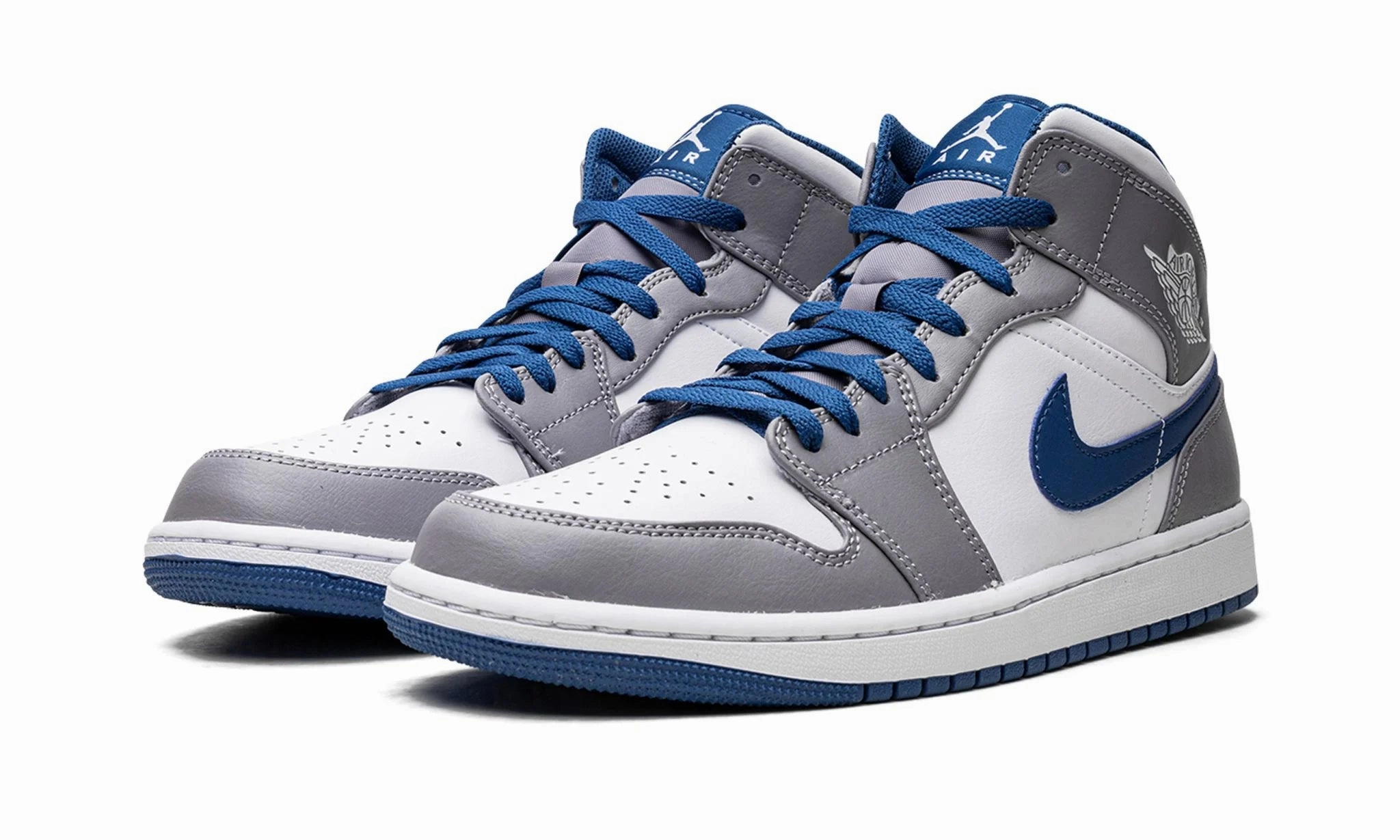 High-Traction Sole Air Jordan 1 Mid True Blue