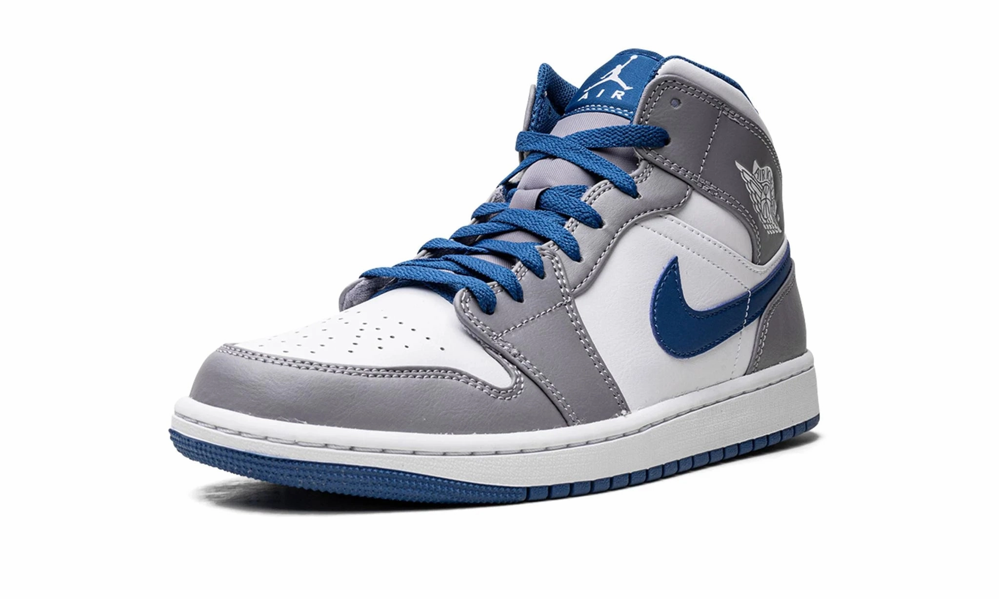 High-Traction Sole Air Jordan 1 Mid True Blue