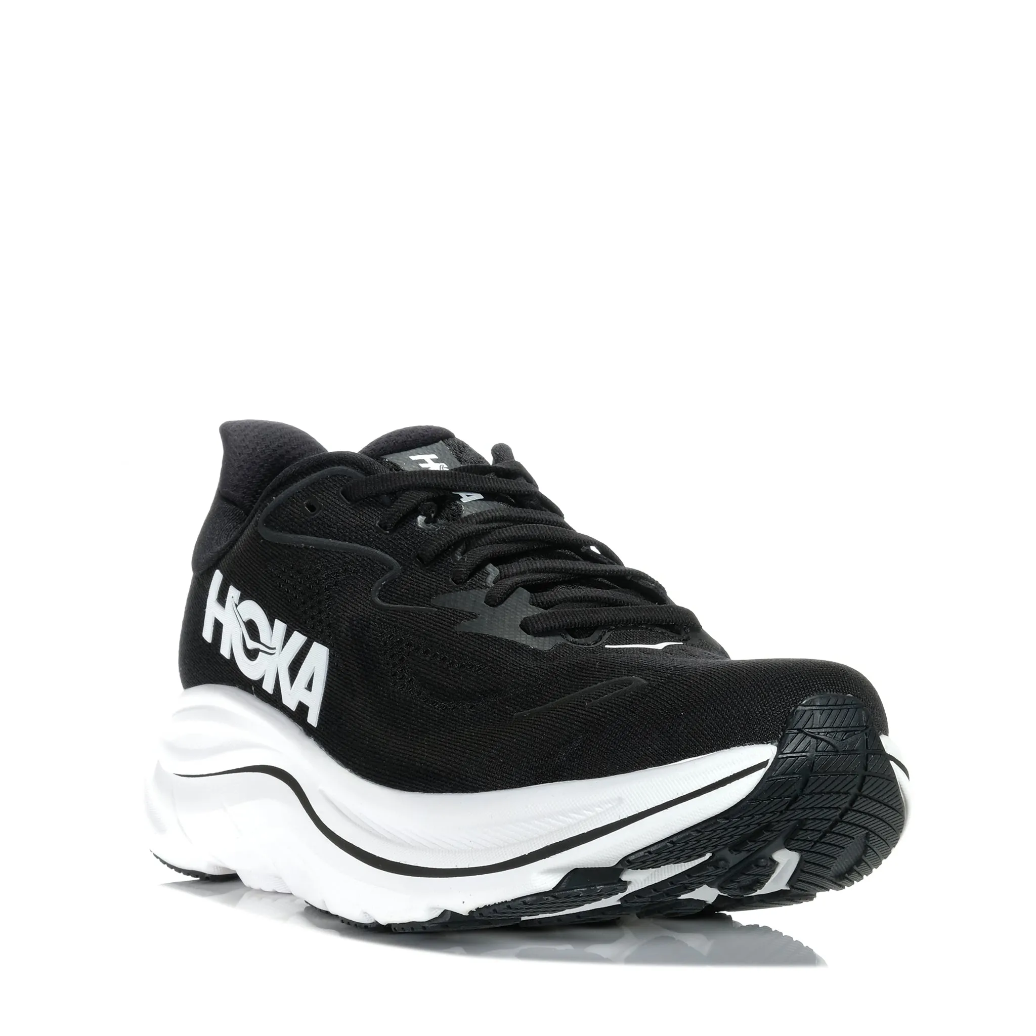Hoka Clifton 10 Wide (2E) Black/White Supportive design feature