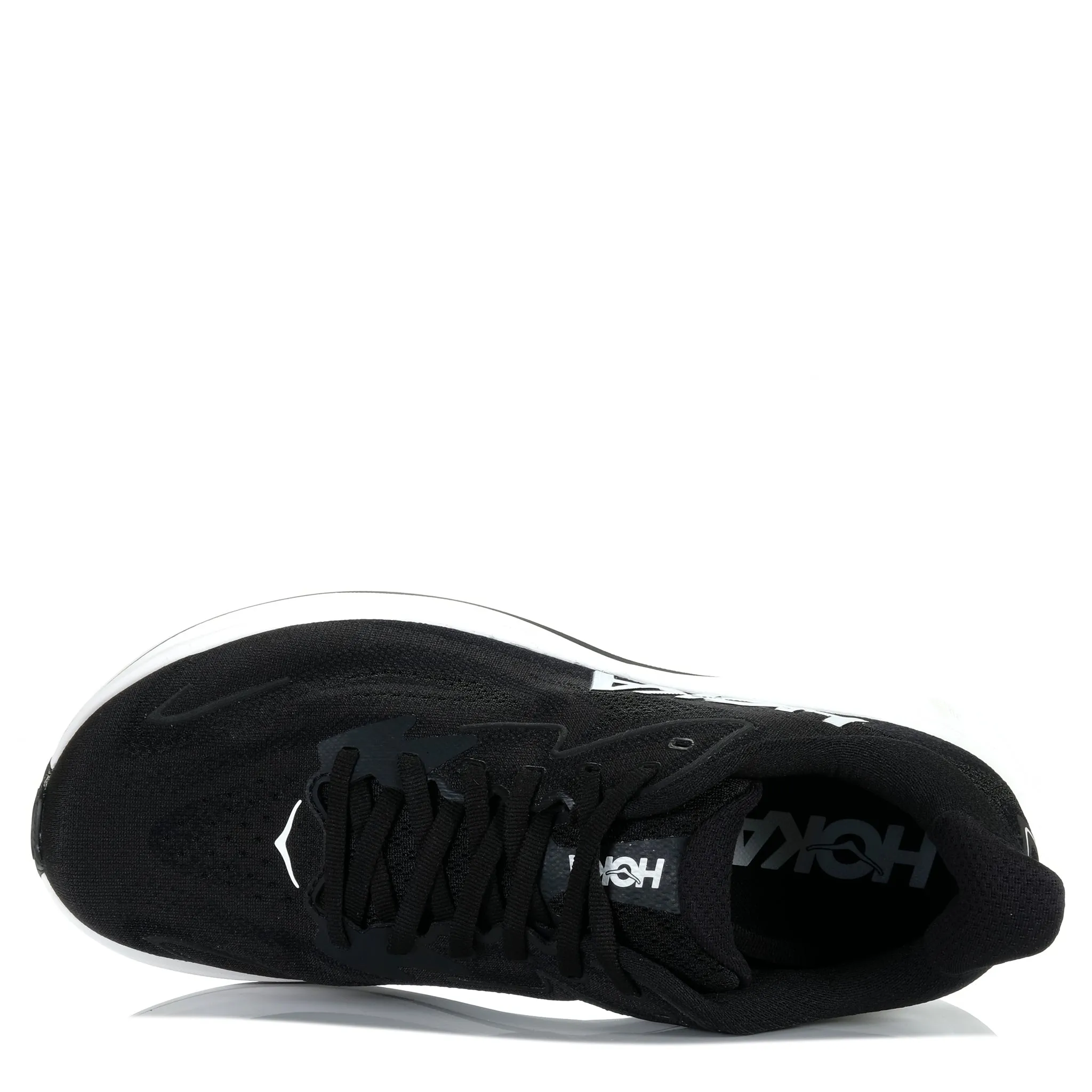 Hoka Clifton 10 Wide (2E) Black/White Supportive design feature