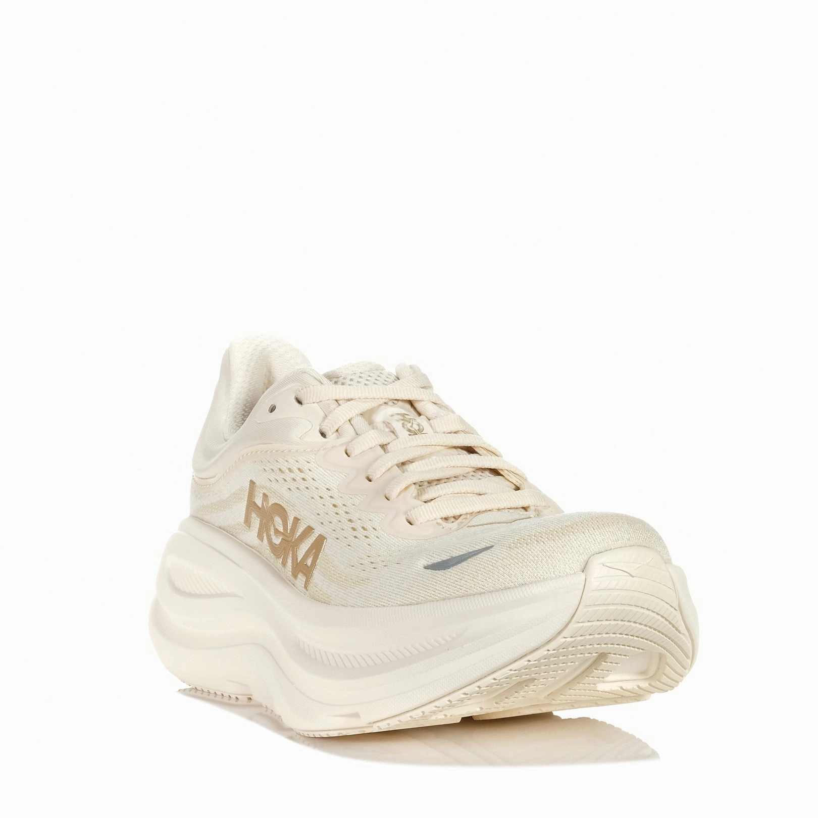 Hoka Bondi 9 (B) Vanilla/Birch Performance Focus