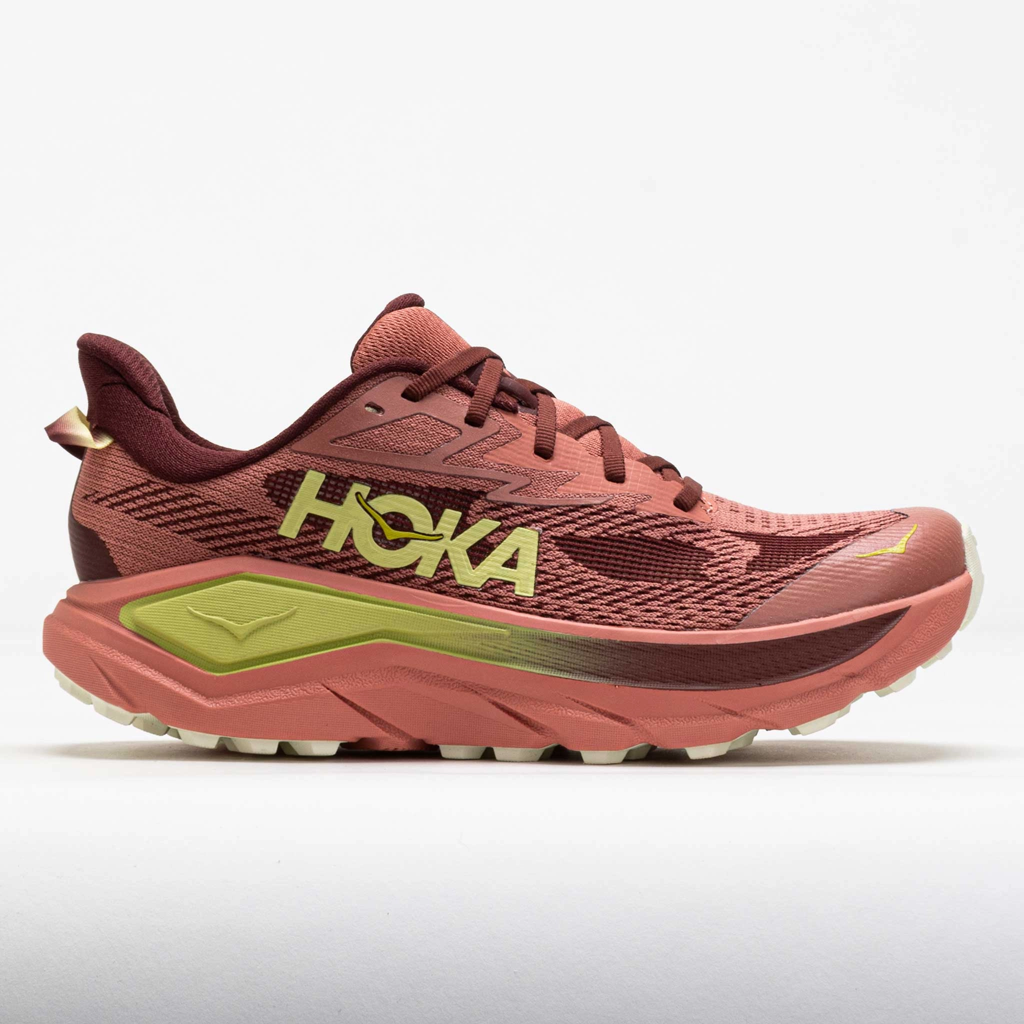 HOKA Challenger 8 Women's Blush/Dark Cedar Support Fit