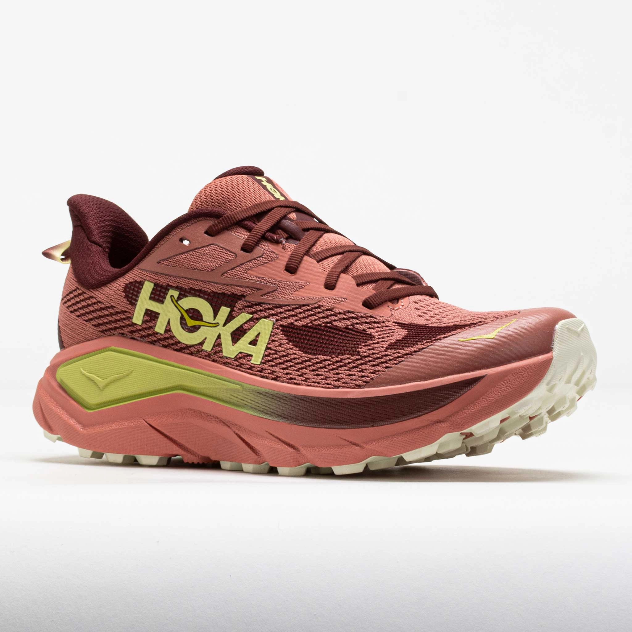 HOKA Challenger 8 Women's Blush/Dark Cedar Support Fit