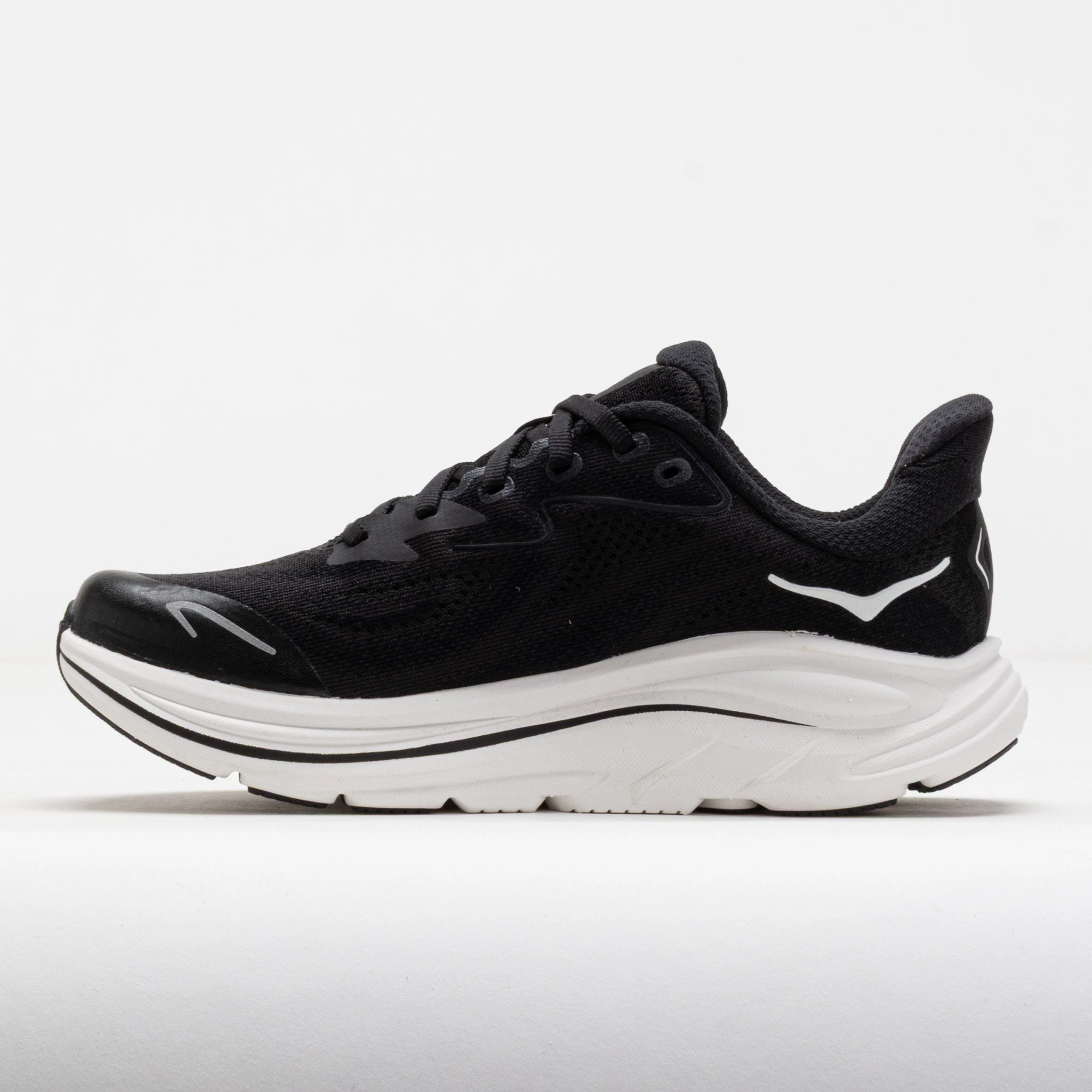 HOKA Clifton 10 Junior Black/White Ultra lightweight
