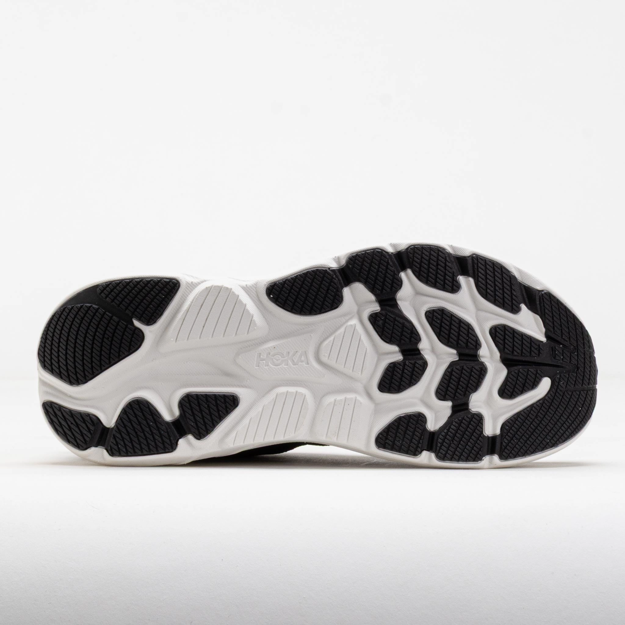 HOKA Clifton 10 Junior Black/White Ultra lightweight