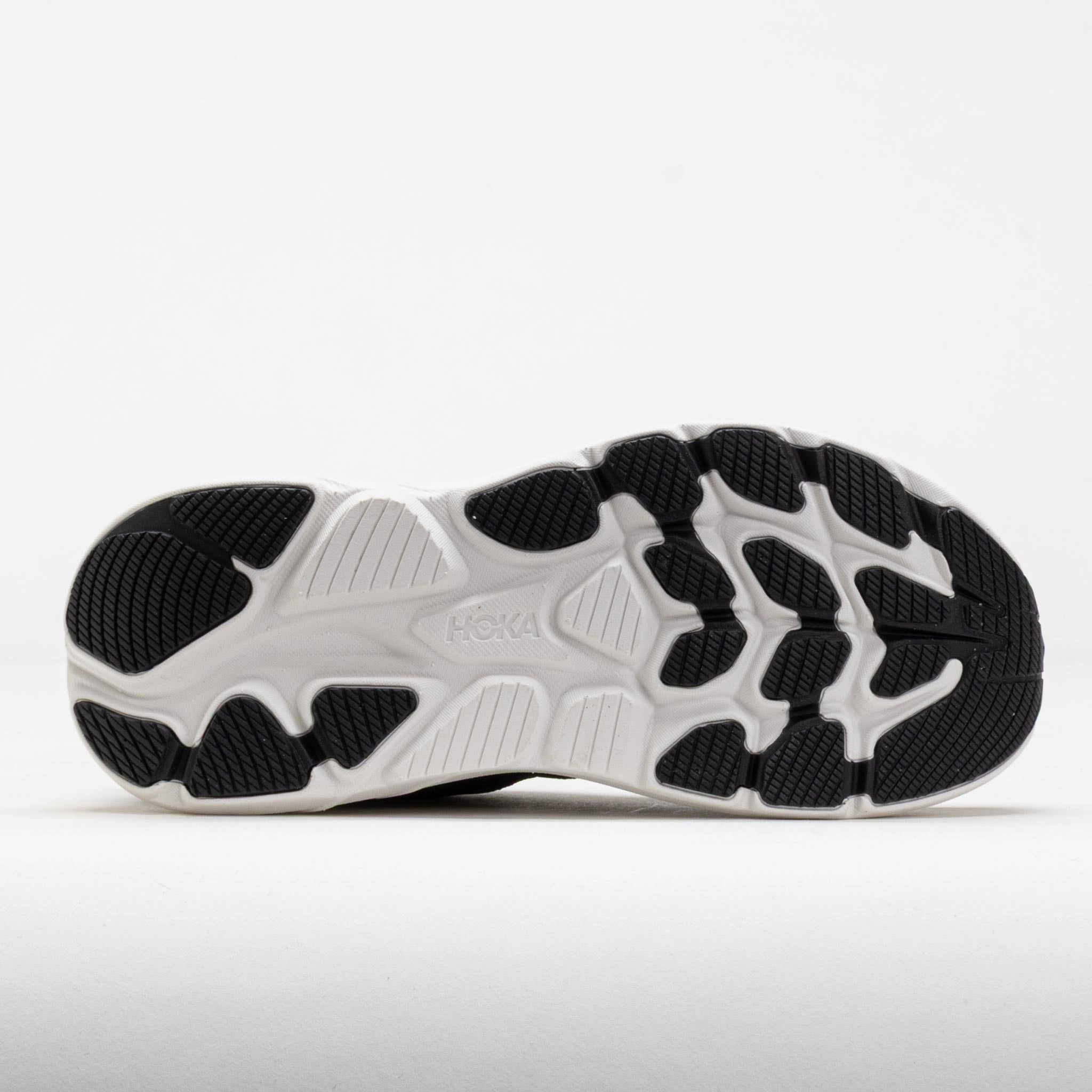 HOKA Clifton 10 Junior Black/White Ultra lightweight