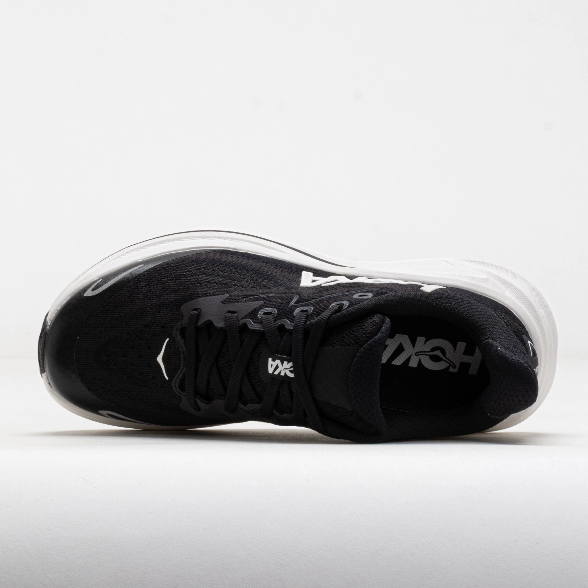 HOKA Clifton 10 Junior Black/White Ultra lightweight