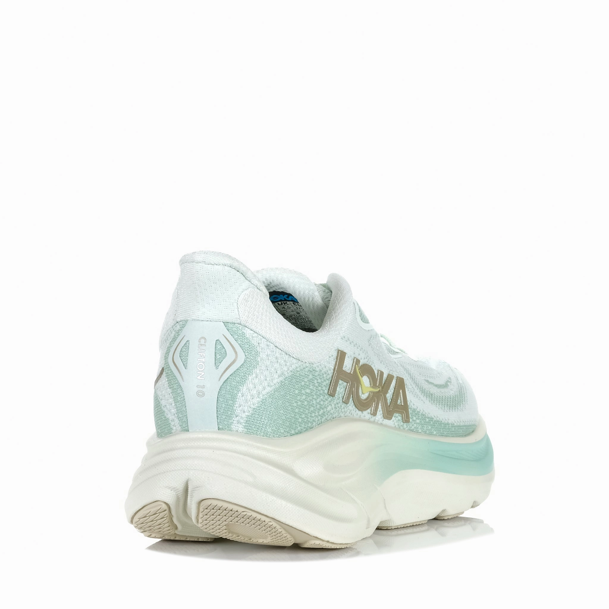 Hoka Clifton 10 Wide (D) Sea Glass/Jadeite Ankle Supportive Padding Idea