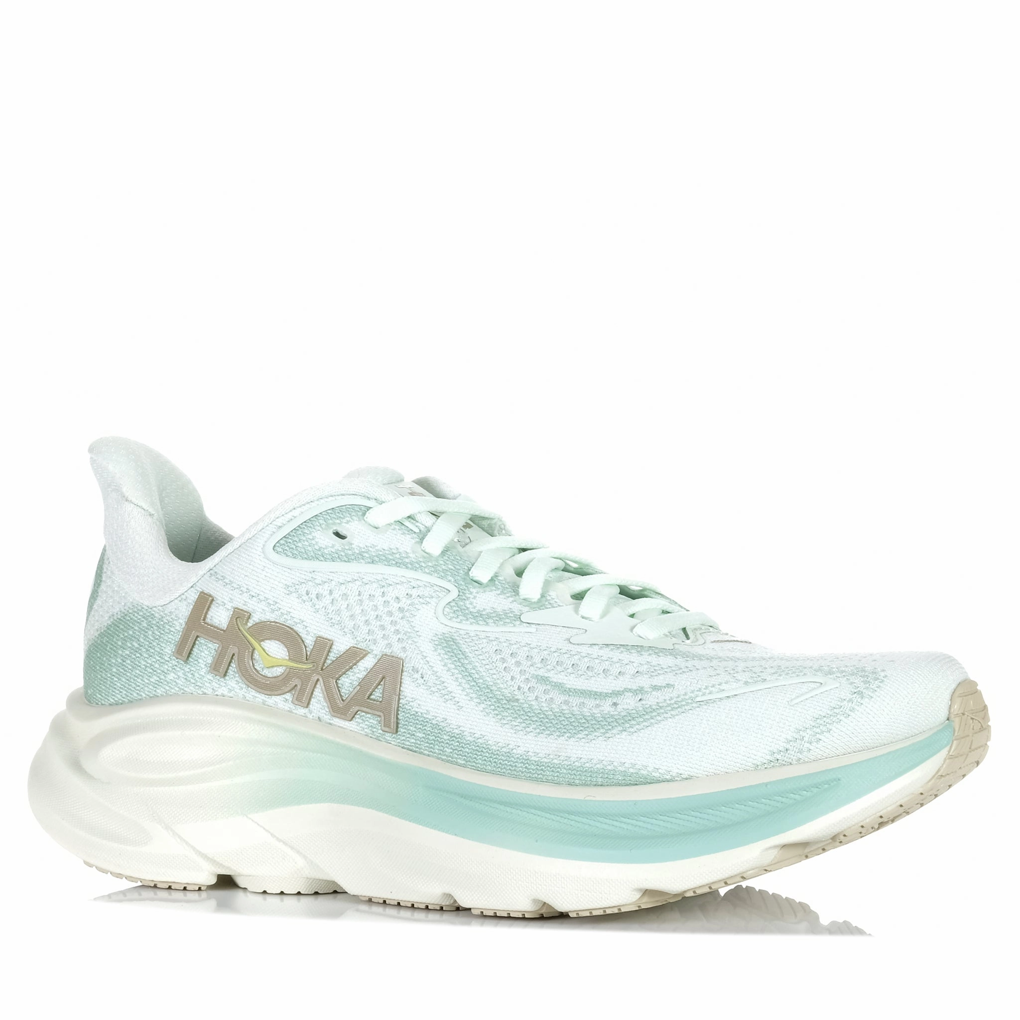 Hoka Clifton 10 Wide (D) Sea Glass/Jadeite Function - rich