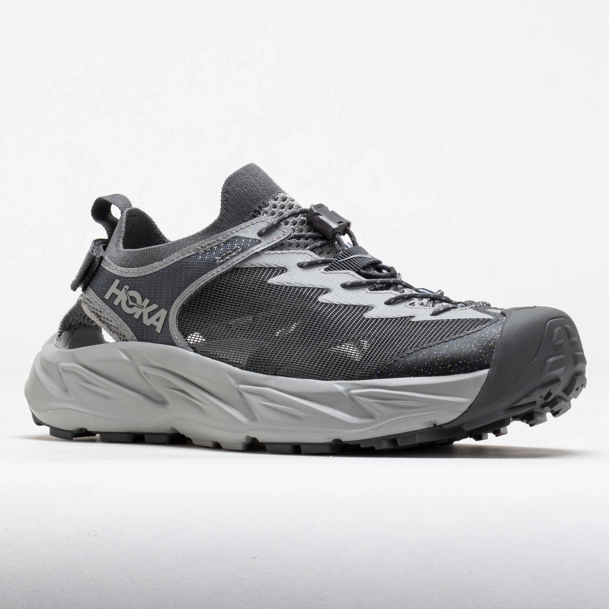 HOKA Hopara 2 Men's Satellite Grey/Stellar Flexible Step-On Glide Comfort Layer