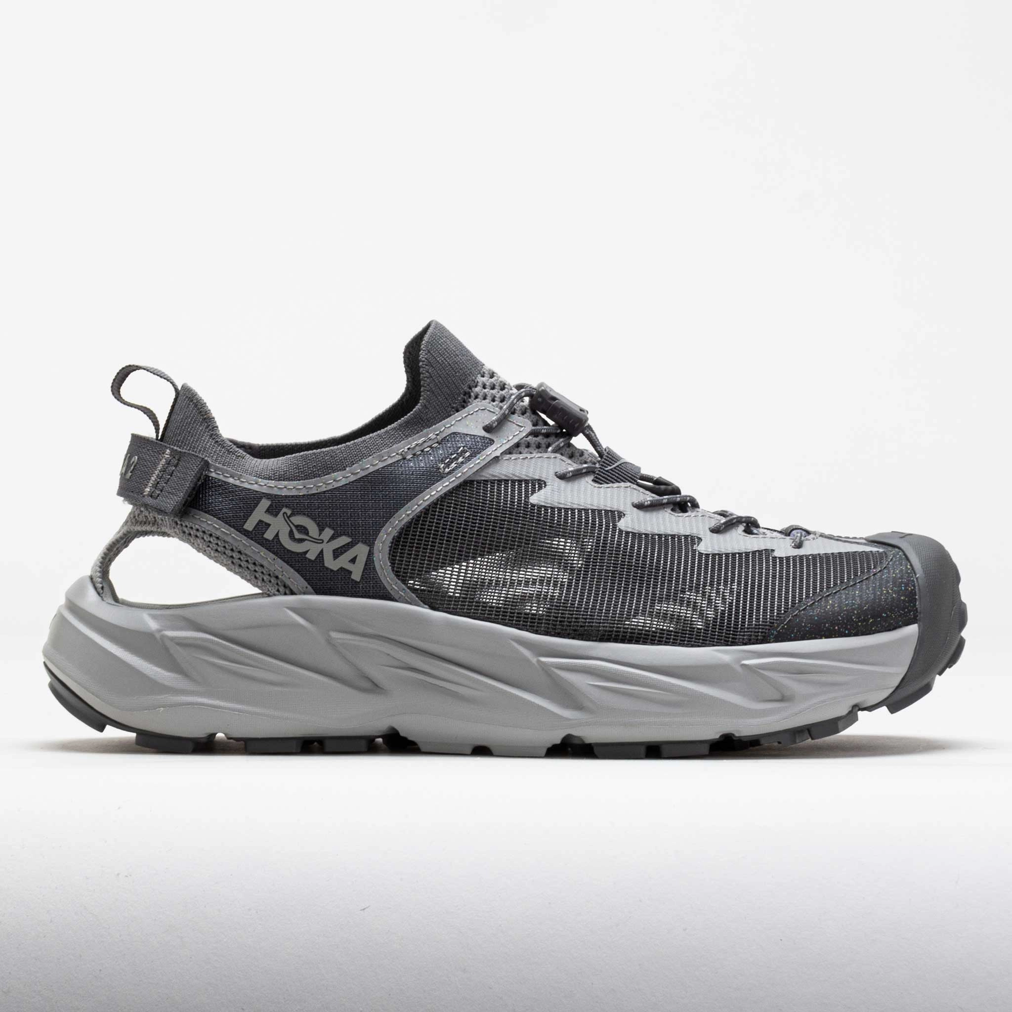 HOKA Hopara 2 Men's Satellite Grey/Stellar Flexible Step-On Glide Comfort Layer
