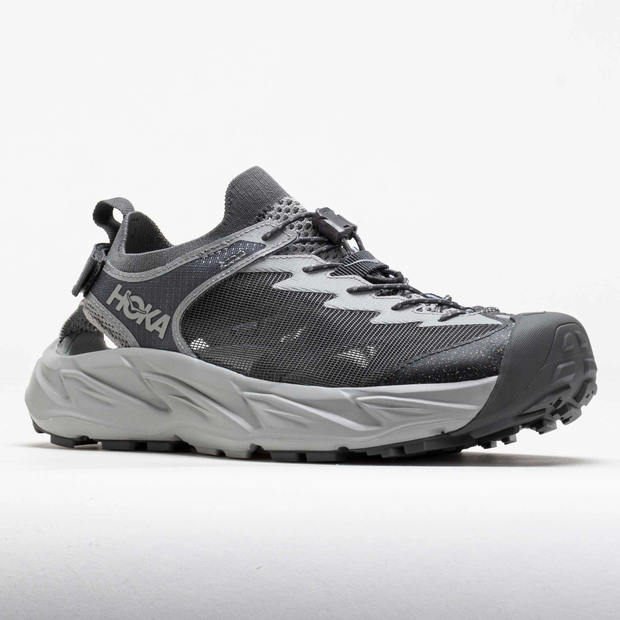 HOKA Hopara 2 Men's Satellite Grey/Stellar Flexible Step-On Glide Comfort Layer