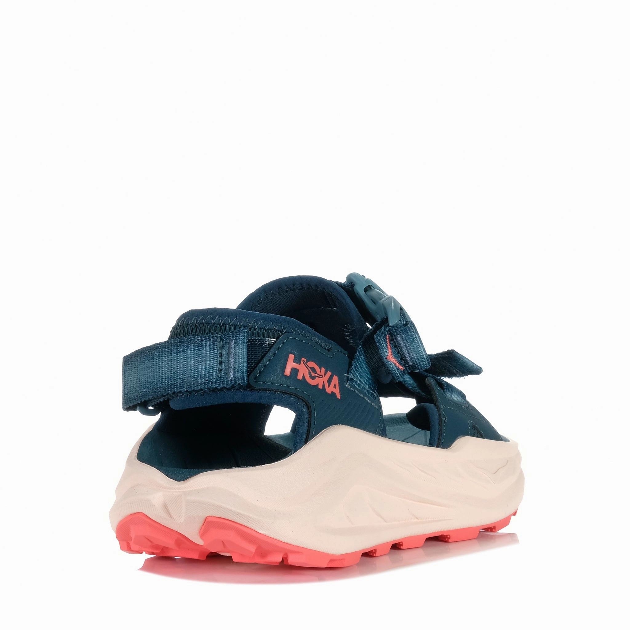 Hoka Infini Hike TC (B) Blue Twilight/Grapefruit Classic Look