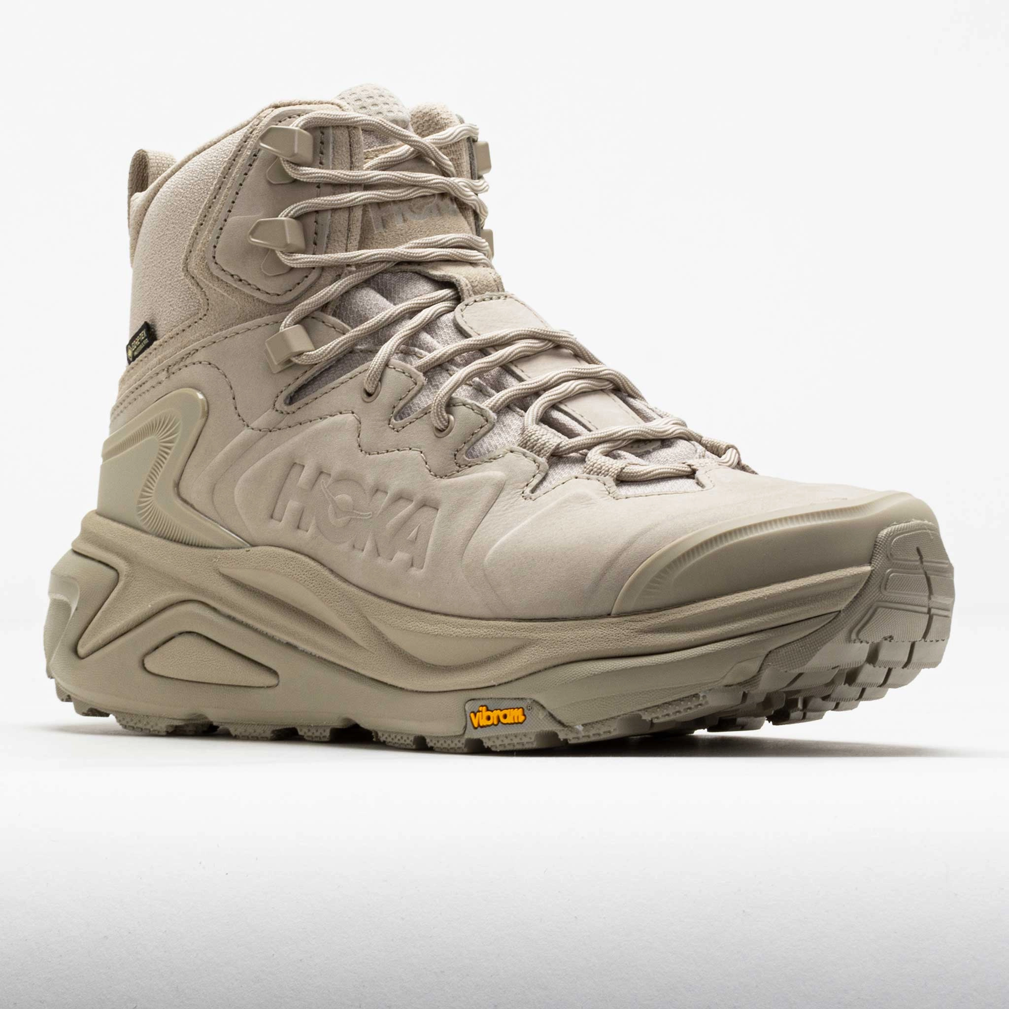 HOKA Kaha 3 GTX Men's Raw Linen/Oat Milk Friction Guard