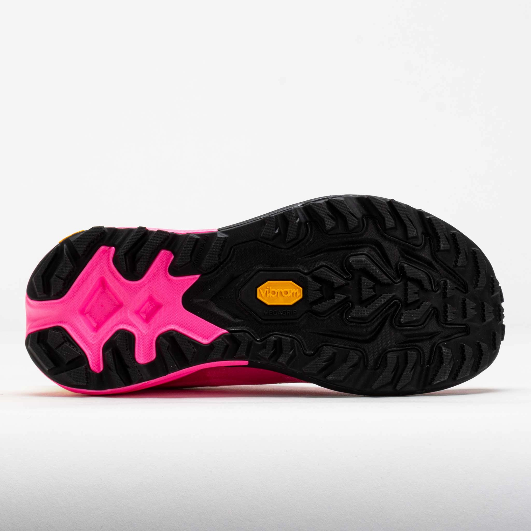 HOKA Mafate 5 Women's Neon Rose/Black Support frame