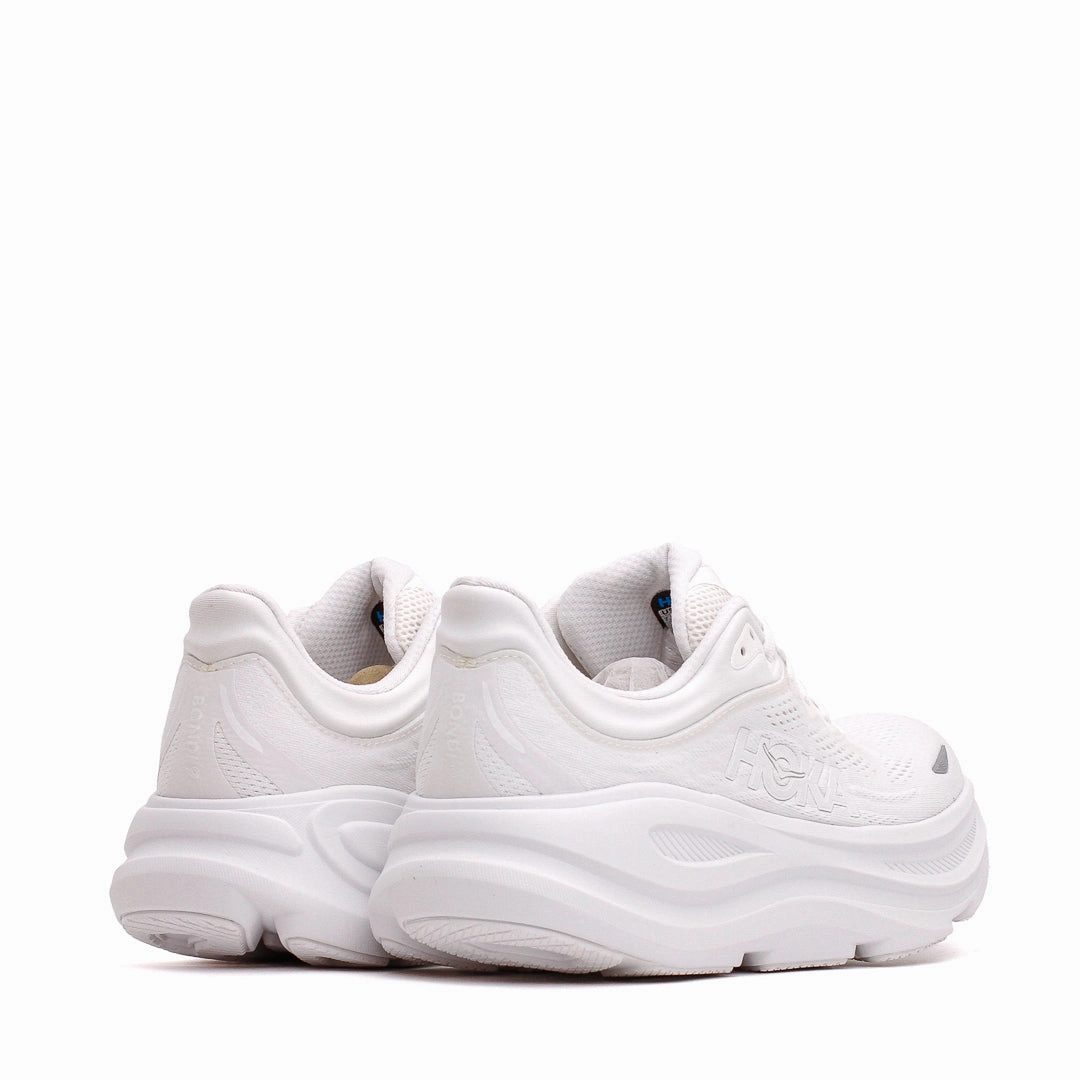 Hoka One One Men Bondi 9 White 1162011-WWH Classic Fit