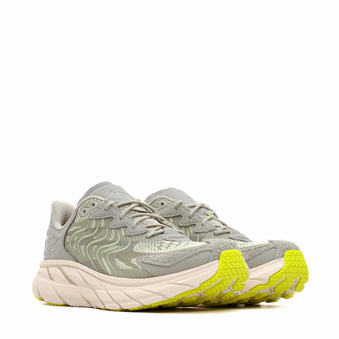 Hoka One One Men Clifton LS Barley Oat Milk 1141550-BYT Timeless Fit