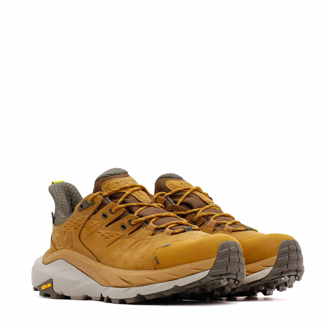 Hoka One One Men Kaha 2 Low GTX Gore-Tex Honey Barley 1123190-HLY Soft Walk Step Glide