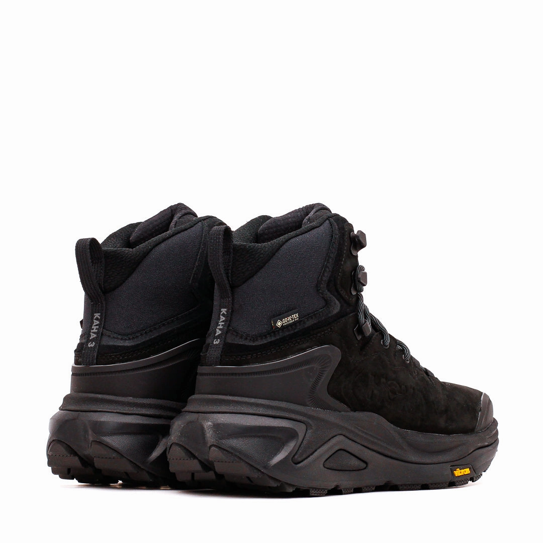 Hoka One One Men Kaha 3 GTX Black Core 1162530-BBLC Minimal Style