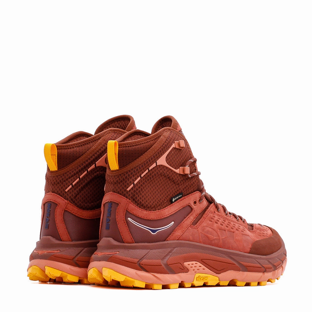 Hoka One One Men Tor Ultra Hi Gore-Tex Spice Hot Sauce Core 1129958-SHSC Travel Step-On Move