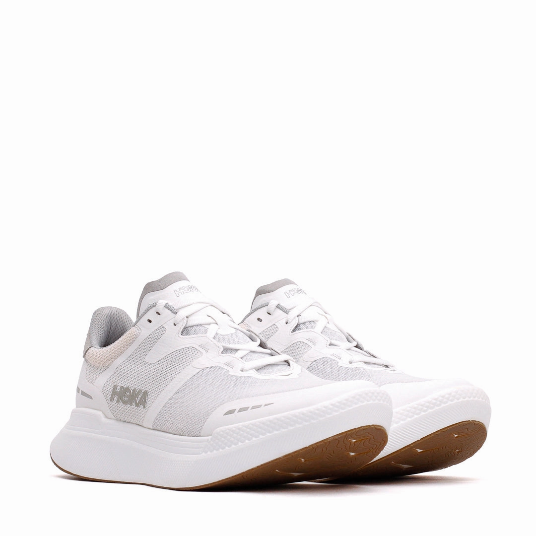 Hoka One One Unisex Transport X White 1152450-WWH Daily Comfort Style