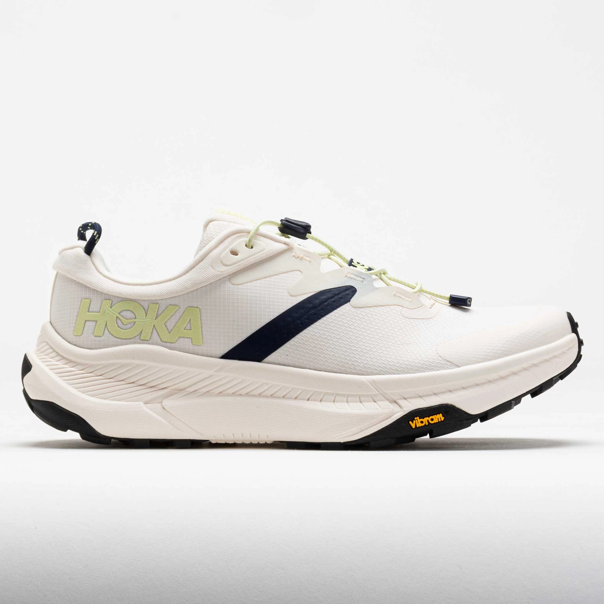 HOKA Transport Men's Alabaster/Varsity Navy Wear resistance
